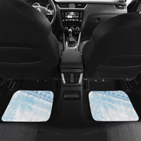 Fiji Rugby Custom Kaiviti Masi Car Mats Turquoise - Polynesian Pride