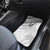 Fiji Rugby Custom Kaiviti Masi Car Mats Black - Polynesian Pride