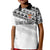 Fiji Rugby Custom Kaiviti Masi Kid Polo Shirt Black - Polynesian Pride
