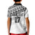 Fiji Rugby Custom Kaiviti Masi Kid Polo Shirt Black - Polynesian Pride