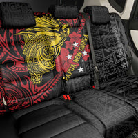 Papua New Guinea 49th Independence Day Back Car Seat Cover Motuan Revareva Bird-of-Paradise