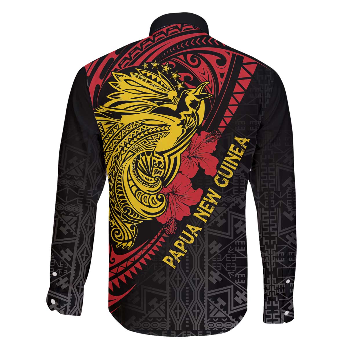 Papua New Guinea 49th Independence Day Family Matching Puletasi and Hawaiian Shirt Motuan Revareva Bird-of-Paradise LT7 - Polynesian Pride