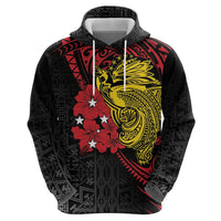 Papua New Guinea 49th Independence Day Hoodie Motuan Revareva Bird-of-Paradise LT7 - Polynesian Pride