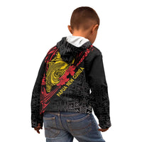 Papua New Guinea 49th Independence Day Kid Hoodie Motuan Revareva Bird-of-Paradise LT7 - Polynesian Pride