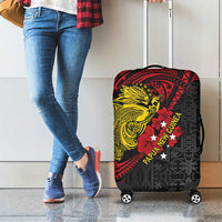 Papua New Guinea 49th Independence Day Luggage Cover Motuan Revareva Bird-of-Paradise LT7 - Polynesian Pride