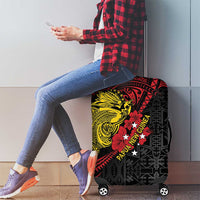 Papua New Guinea 49th Independence Day Luggage Cover Motuan Revareva Bird-of-Paradise LT7 - Polynesian Pride