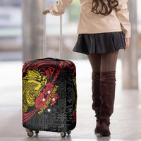 Papua New Guinea 49th Independence Day Luggage Cover Motuan Revareva Bird-of-Paradise LT7 - Polynesian Pride