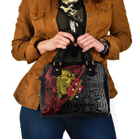 Papua New Guinea 49th Independence Day Shoulder Handbag Motuan Revareva Bird-of-Paradise