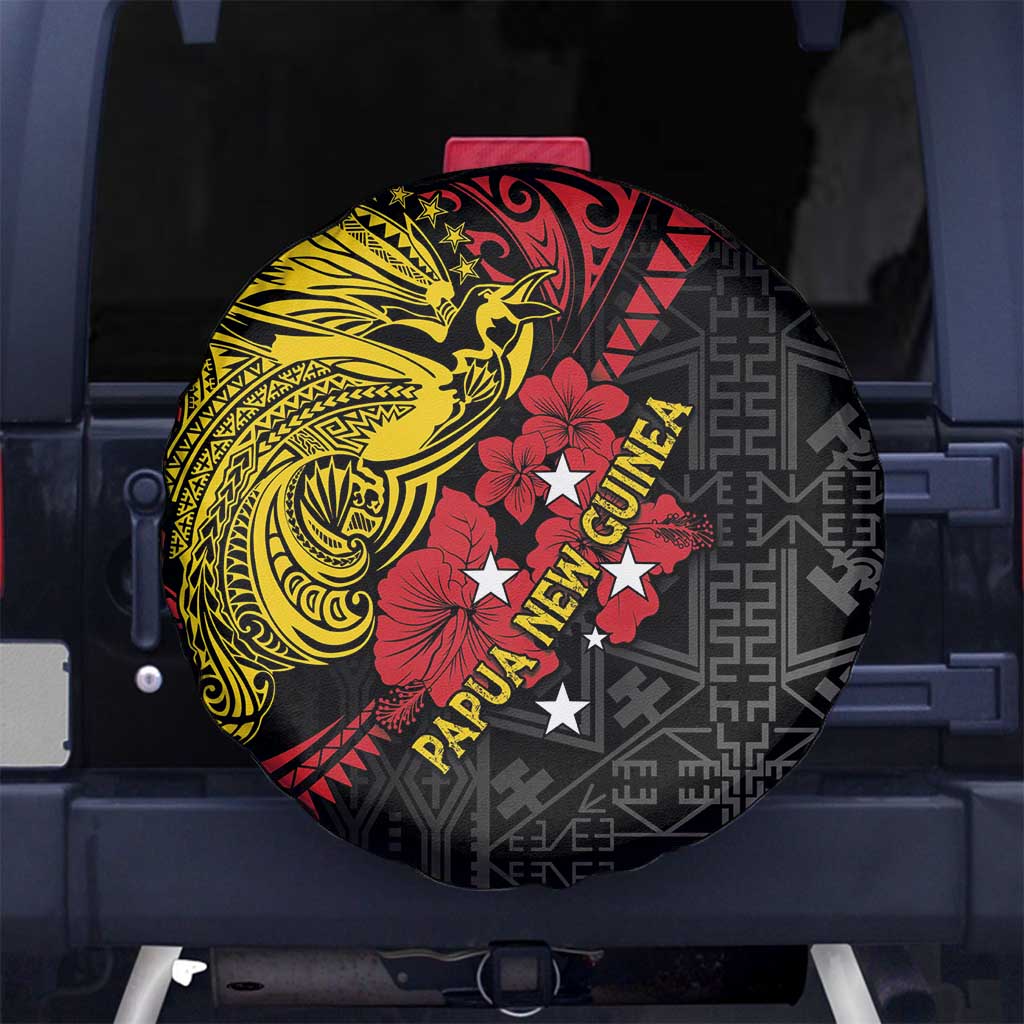 Papua New Guinea 49th Independence Day Spare Tire Cover Motuan Revareva Bird-of-Paradise LT7 - Polynesian Pride