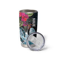 Niue Tumbler Cup Hiapo Mix Coconut Crab