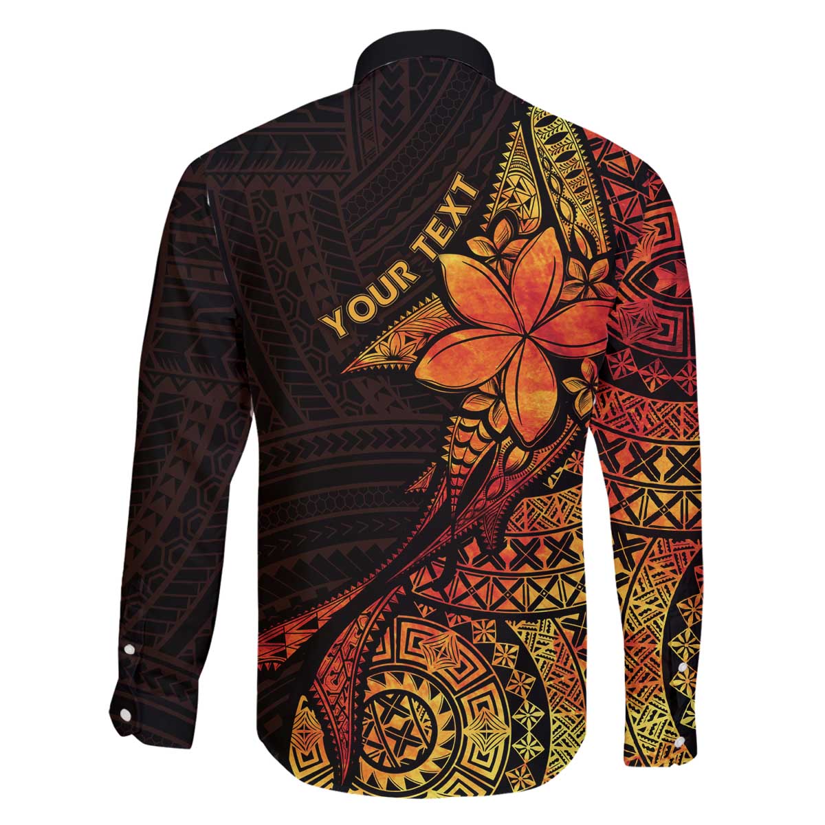 Niue Fakaalofa Atu Personalised Family Matching Off Shoulder Short Dress and Hawaiian Shirt Whale Hiapo Fiery Motif LT7 - Polynesian Pride