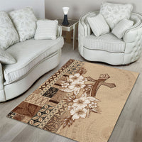 Samoa AIGA Mamanu Siapo Malu Motifs Area Rug LT7 - Polynesian Pride