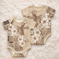 Samoa AIGA Mamanu Siapo Malu Motifs Baby Onesie LT7 - Polynesian Pride