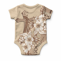 Samoa AIGA Mamanu Siapo Malu Motifs Baby Onesie LT7 - Polynesian Pride
