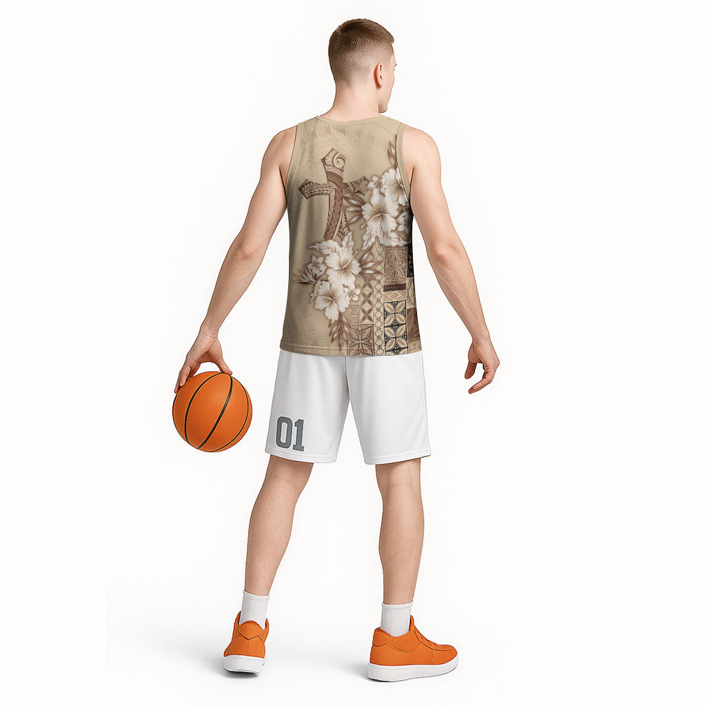 Samoa AIGA Mamanu Siapo Malu Motifs Basketball Jersey LT7 - Polynesian Pride