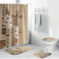 Samoa AIGA Mamanu Siapo Malu Motifs Bathroom Set