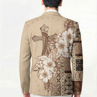 Samoa AIGA Mamanu Siapo Malu Motifs Blazer LT7 - Polynesian Pride