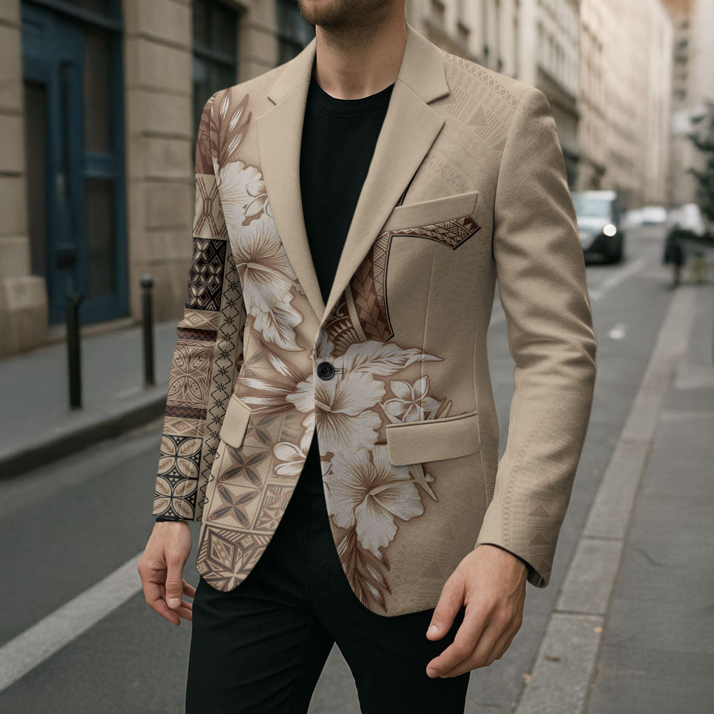 Samoa AIGA Mamanu Siapo Malu Motifs Blazer LT7 - Polynesian Pride