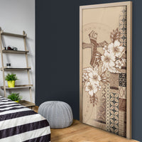 Samoa AIGA Mamanu Siapo Malu Motifs Door Cover LT7 - Polynesian Pride