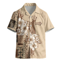 Samoa AIGA Mamanu Siapo Malu Motifs Kid Hawaiian Shirt LT7 - Polynesian Pride