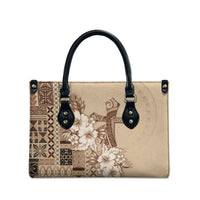 Samoa AIGA Mamanu Siapo Malu Motifs Leather Bag LT7 - Polynesian Pride
