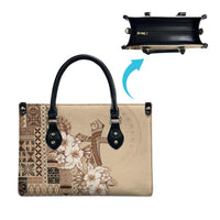 Samoa AIGA Mamanu Siapo Malu Motifs Leather Bag LT7 - Polynesian Pride
