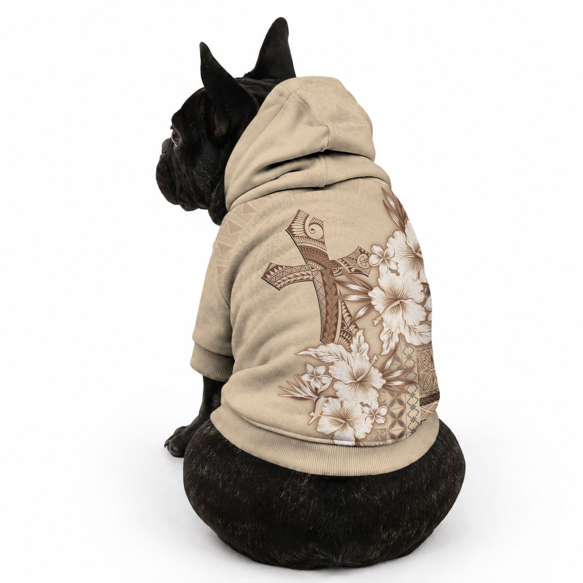 Samoa AIGA Mamanu Siapo Malu Motifs Pet Hoodie LT7 - Polynesian Pride