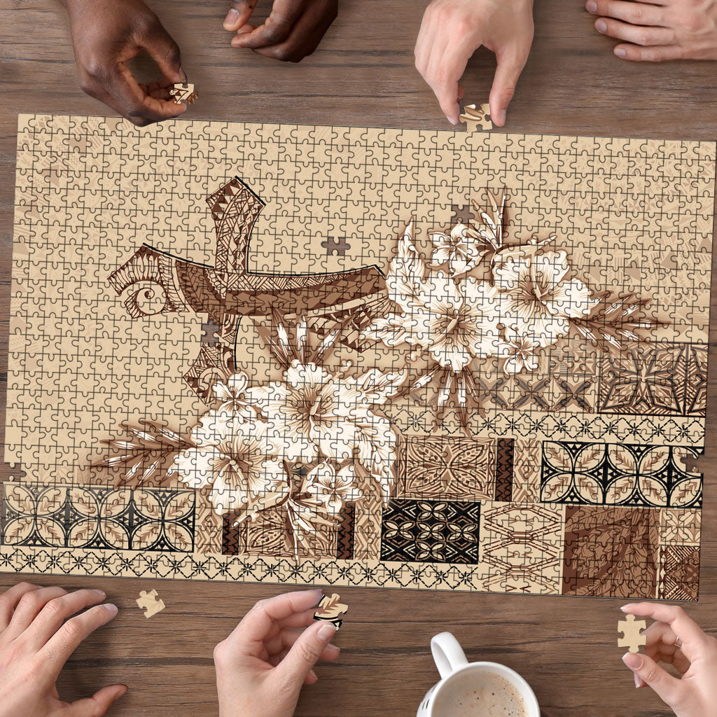 Samoa AIGA Mamanu Siapo Malu Motifs Puzzle