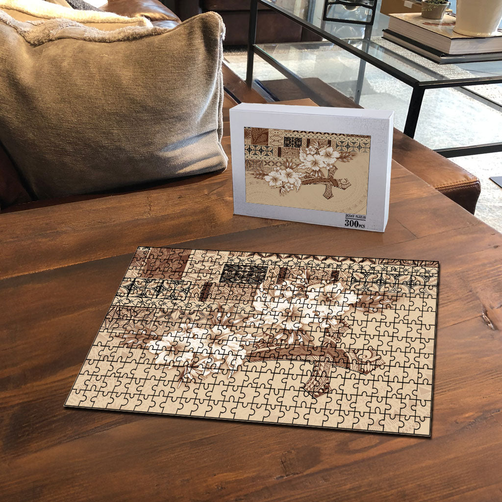 Samoa AIGA Mamanu Siapo Malu Motifs Puzzle