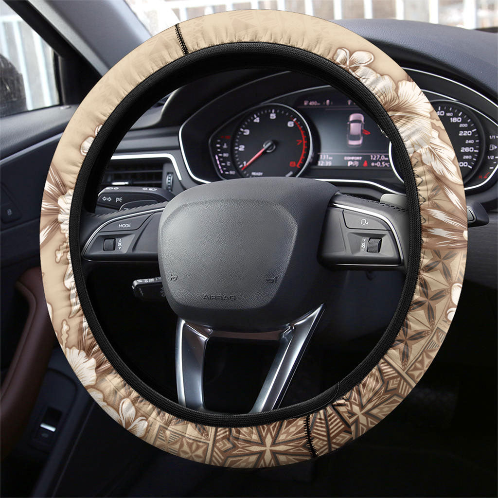 Samoa AIGA Mamanu Siapo Malu Motifs Steering Wheel Cover LT7 - Polynesian Pride