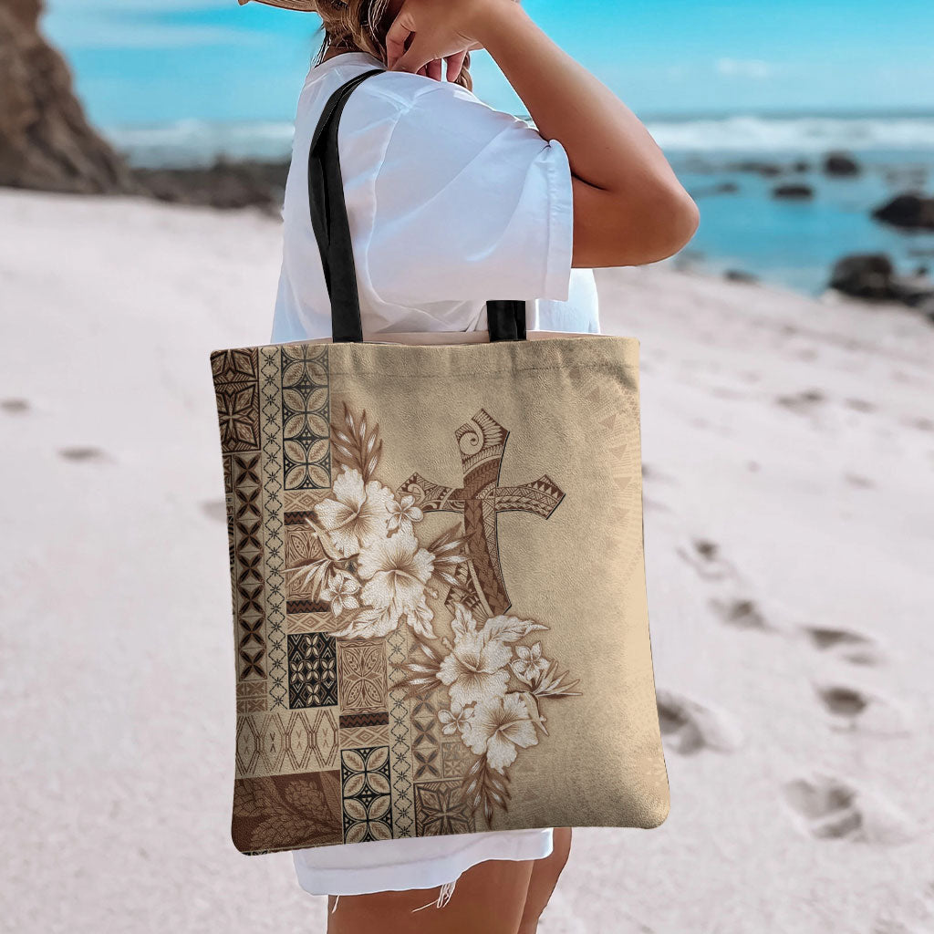 Samoa AIGA Mamanu Siapo Malu Motifs Tote Bag LT7 - Polynesian Pride
