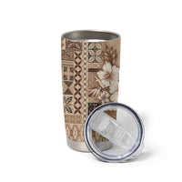 Samoa AIGA Mamanu Siapo Malu Motifs Tumbler Cup LT7 - Polynesian Pride
