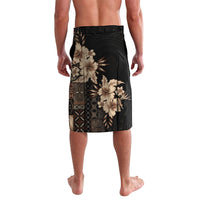 Samoa AIGA Mamanu Siapo Malu Motifs Lavalava Black Ver
