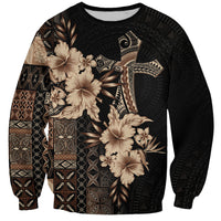 Samoa AIGA Mamanu Siapo Malu Motifs Sweatshirt Black Ver