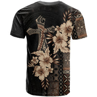 Samoa AIGA Mamanu Siapo Malu Motifs T Shirt Black Ver LT7 - Polynesian Pride