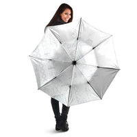 Samoa AIGA Mamanu Siapo Malu Motifs Umbrella Lotu a Tamaiti White Ver LT7 - Polynesian Pride
