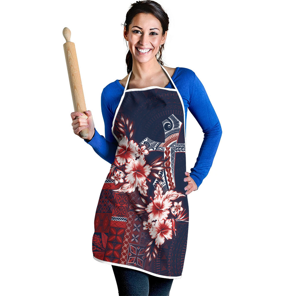 Samoa AIGA Mamanu Siapo Malu Motifs Apron Flag Color LT7 - Polynesian Pride