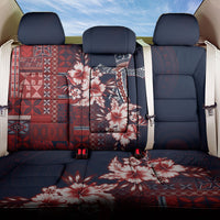 Samoa AIGA Mamanu Siapo Malu Motifs Back Car Seat Cover Flag Color LT7 One Size Navy Blue - Polynesian Pride