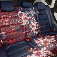 Samoa AIGA Mamanu Siapo Malu Motifs Back Car Seat Cover Flag Color LT7 - Polynesian Pride