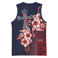 Samoa AIGA Mamanu Siapo Malu Motifs Basketball Jersey Flag Color LT7 - Polynesian Pride