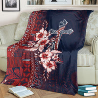 Samoa AIGA Mamanu Siapo Malu Motifs Blanket Flag Color LT7 - Polynesian Pride