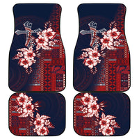 Samoa AIGA Mamanu Siapo Malu Motifs Car Mats Flag Color LT7 - Polynesian Pride