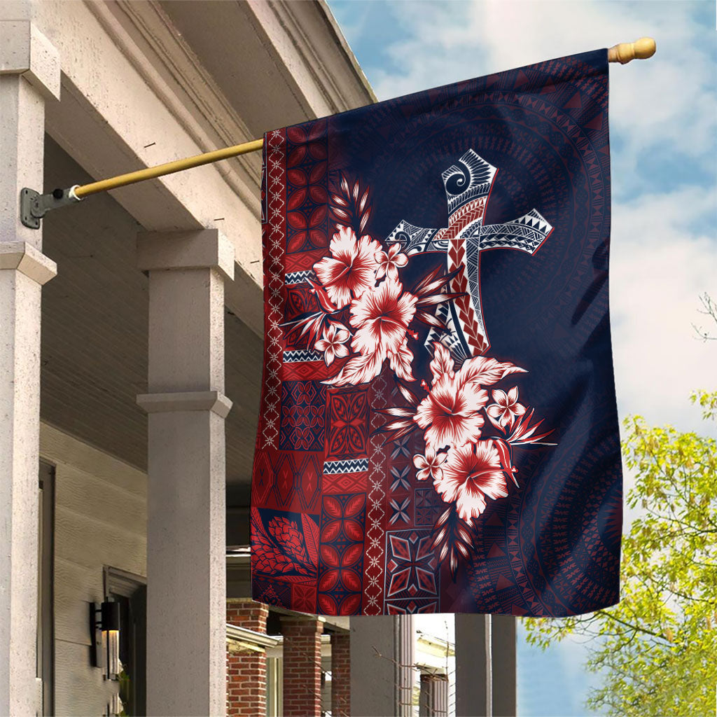 Samoa AIGA Mamanu Siapo Malu Motifs Garden Flag Flag Color