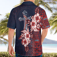 Samoa AIGA Mamanu Siapo Malu Motifs Hawaiian Shirt Flag Color LT7 - Polynesian Pride