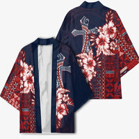 Samoa AIGA Mamanu Siapo Malu Motifs Kimono Flag Color LT7 - Polynesian Pride