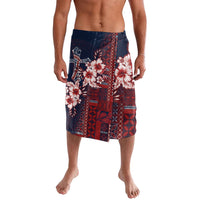 Samoa AIGA Mamanu Siapo Malu Motifs Lavalava Flag Color LT7 Navy Blue - Polynesian Pride