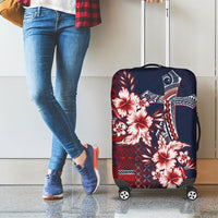 Samoa AIGA Mamanu Siapo Malu Motifs Luggage Cover Flag Color LT7 - Polynesian Pride