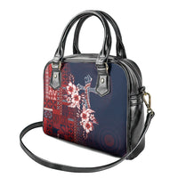 Samoa AIGA Mamanu Siapo Malu Motifs Shoulder Handbag Flag Color LT7 - Polynesian Pride