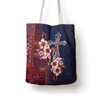 Samoa AIGA Mamanu Siapo Malu Motifs Tote Bag Flag Color LT7 - Polynesian Pride
