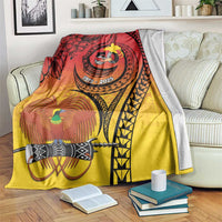 Papua New Guinea 50 Years Blanket Motuan Motifs